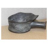 Antique Chinese Bronze Silk Iron