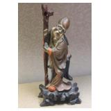 Vintage Chinese Wooden Sage