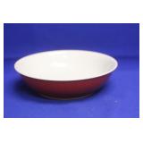 Signed Chinese Red Bowl