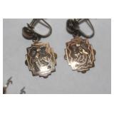 Pair of 900 Silver Guatemala Earrings