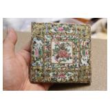 Rare Rose Medallion Tile