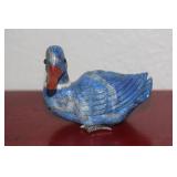 Chinese Lapis Lazuli Gemstone Duck