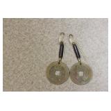 Antique/Vintage Chinese Coin Earrings