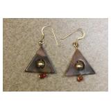 Pair of Modern Style Earrings