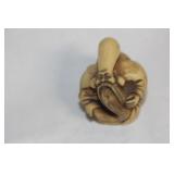 Vintage Japanese Resin Okimono