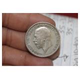 1935 Great Britain One Florin Silver Coin