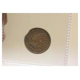 Mint Error Clip Indian Head Cent