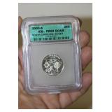 ICG Graded 2008-S Silver Quarters