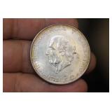 1955 Mexico Cinco Pesos Coin