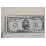 1934 $5.00 Note