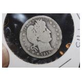 1915 Barber Silver Quarter