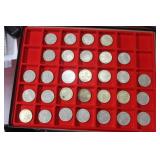 Lot of 30 Clad Casino Tokens