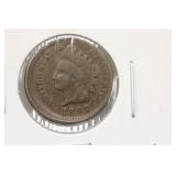 Off Center 1897 Indian Head Cent