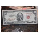 1953 Red Seal $2.00 Note