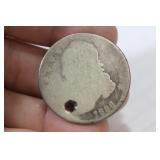 1836 Silver Bust Half Dollar