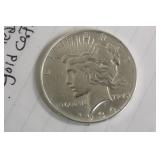 1934-D Peace Silver Dollar