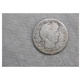 Barber Silver Quarter