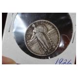 1926 Walking Liberty Silver Quarter