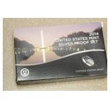 2014 US Mint Silver Proof Set
