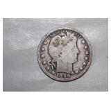 1899 Barber Silver Quarter