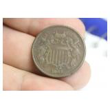 1865 Two Cent Piece