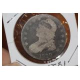 1829 Bust Silver Half Dollar