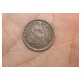 1857 Silver Half Dime