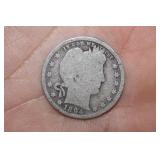 1894 Barber Silver Quarter