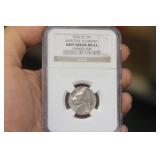 NGC Graded 1960 5 Cent Mint Error Coin