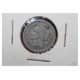 1868 Three Cent Nickel