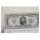 1934 $5.00 Note
