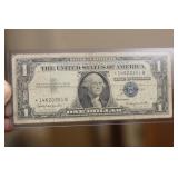 1957 $1.00 Blue Seal Star Note