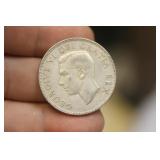 Canadian Silver Half Dollar