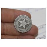 Rare 1915 Cuba 20 Centavos Coin
