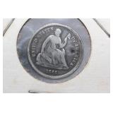 1861 Seated Half Dime