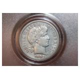 1902 Silver Barber Dime