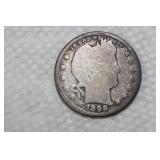 1898 Barber Quarter