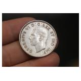 Canadian Silver Half Dollar