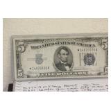 1934-C $5.00 Star Note