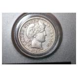 1900 Silver Barber Dime