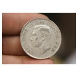 Canadian Silver Half Dollar