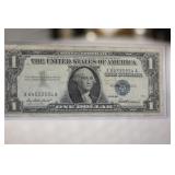 Misaligned 1957 $1.00 Silver Certificate