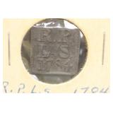 1784 Scottish Communion Token