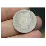 1905-S Barber Quarter