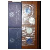 Lot of 2 1971 Uncirculated Eisenhower Dollars