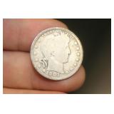 1901 Barber Quarter