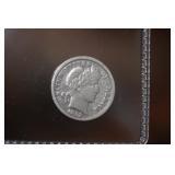 1892-o Silver Barber Dime
