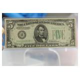 1934 $5.00 Note