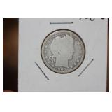 1908-O Barber Silver Quarter