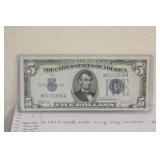 1934 $5.00 Note
